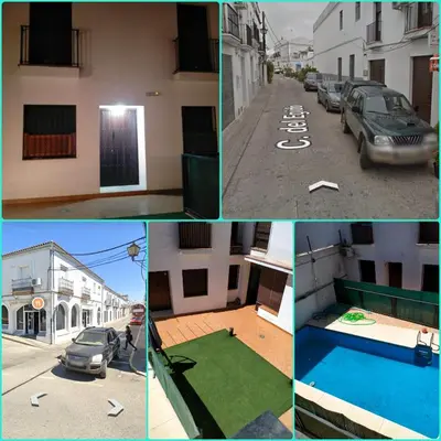 Plano de Adosado con piscina cazalla de la Sierra 5 people