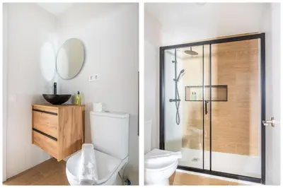 Un baño de Bright Apartment Near Seville's Historic Center