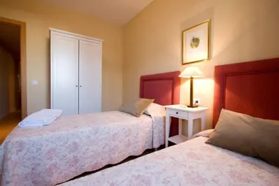 Cama o camas de una habitación en Macarena Flat