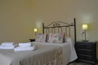 Cama o camas de una habitación en Sunshine Corredera