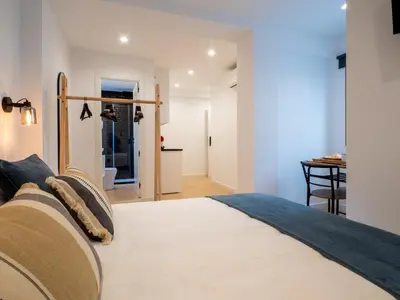Cama o camas de una habitación en Capuchinos Home