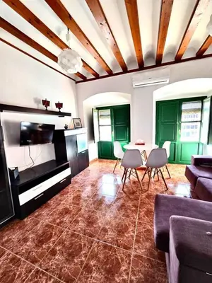Zona de estar de Casa en La Corredera