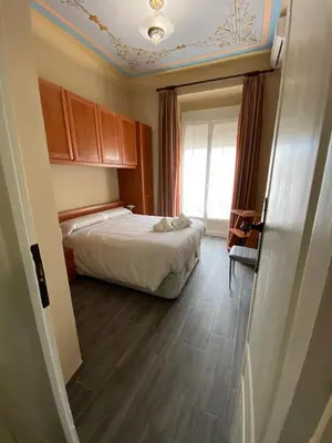 Cama o camas de una habitación en Casa Pepin y Paquita