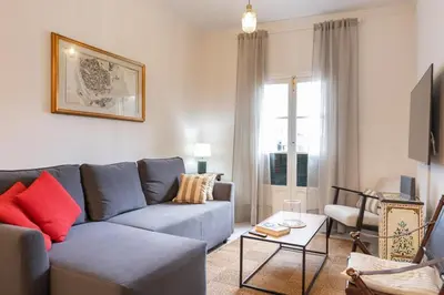 Zona de estar de Archeros Deluxe Suite by Valcambre
