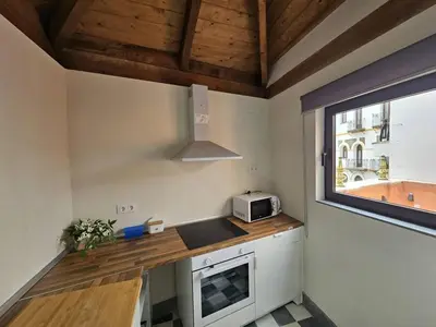 Una cocina o zona de cocina en Dúplex con vistas a Las Setas