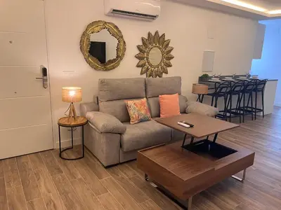 Zona de estar de Mucho Trigo Apartments A