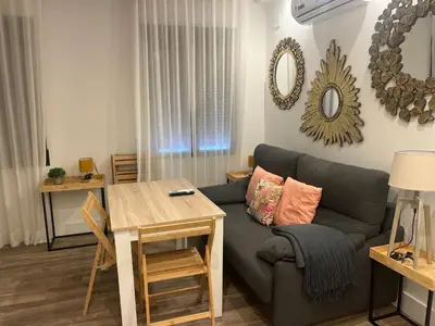 Zona de estar de Mucho Trigo Apartments D
