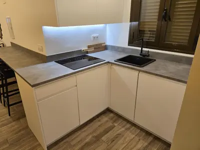 Una cocina o zona de cocina en Mucho Trigo Apartments D