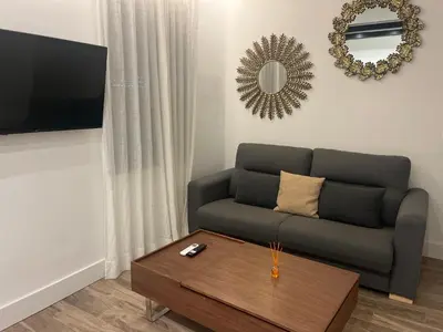 Zona de estar de Mucho Trigo Apartments C
