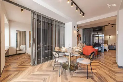 Zona de estar de La Cepa, Apartamentos la Cepa