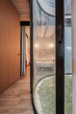 Un baño de Encantador apartamento con patio en Macarena