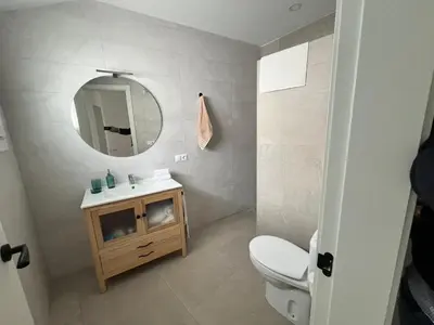 Un baño de Apartamento La Placeta