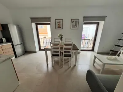 Zona de estar de Apartamento La Placeta