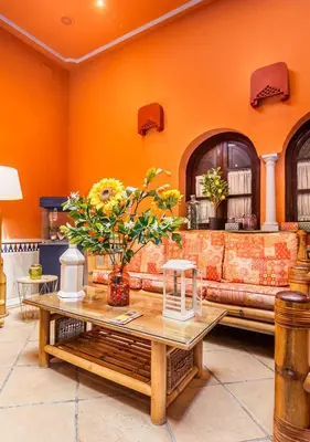 Zona de estar de Patio de La Alameda