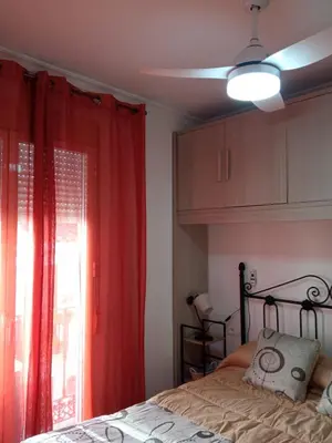 Cama o camas de una habitación en La Casita 18