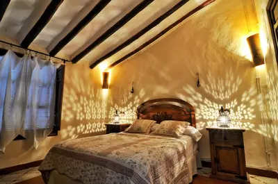 Cama o camas de una habitación en Adarve de los Olivares