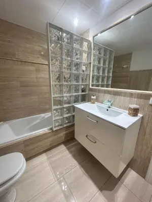 Un baño de Casa Cora Barrio San Basilio Centro Córdoba