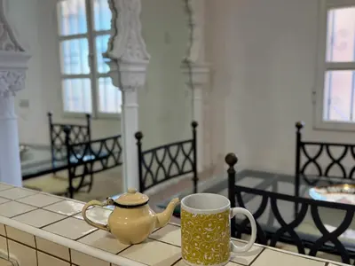 Zona de estar de Apartamento Filigrana