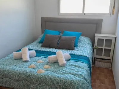 Cama o camas de una habitación en Apartamento Filigrana