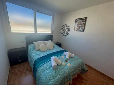 Cama o camas de una habitación en Apartamento Filigrana