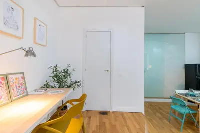 Una televisión o centro de entretenimiento en Loft Candela Apartment