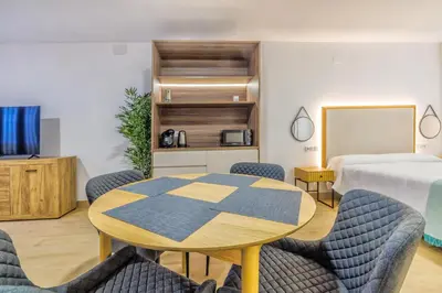 Cama o camas de una habitación en El Toril & Casco Histórico