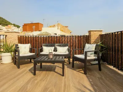 Zona de estar de VELALMA -Edificio exclusivo de apartamentos turisticos en Centro histórico-JAEN