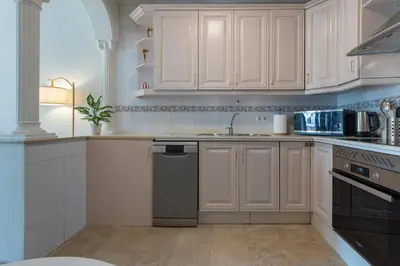 Una cocina o zona de cocina en Casa Feliz