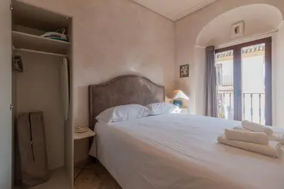 Cama o camas de una habitación en Casa Feliz