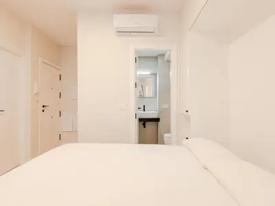 Cama o camas de una habitación en Green-Apartments Alameda