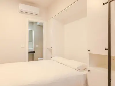 Cama o camas de una habitación en Green-Apartments Alameda