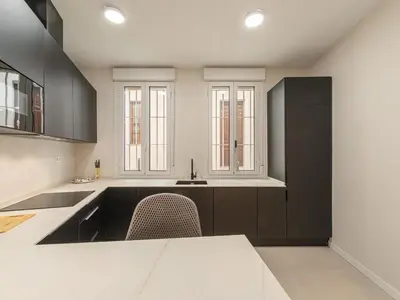 Una cocina o zona de cocina en Green-Apartments Alameda