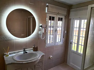 Un baño de Alojamiento Rural Ciudad Monumental