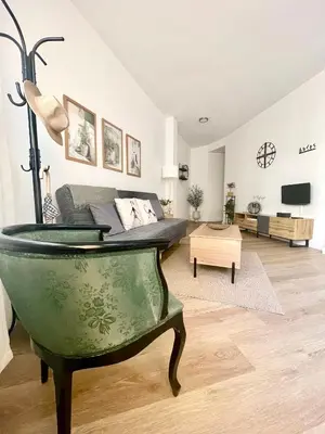Una televisión o centro de entretenimiento en El Refugio