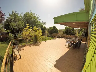 Jardín al aire libre en Huerta La Cansina