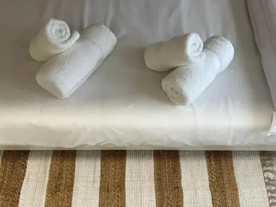 Cama o camas de una habitación en La Carmela - Casco Histórico con PARKING privado y vistas