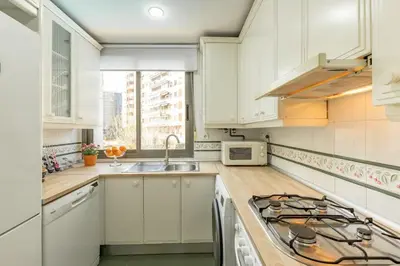 Una cocina o zona de cocina en Ramade San Bernardo