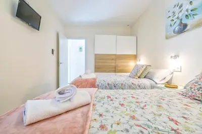 Cama o camas de una habitación en Casa El Califato de Córdoba