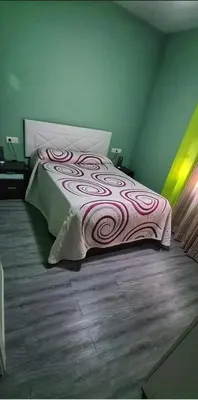 Cama o camas de una habitación en Apartamento Jackie