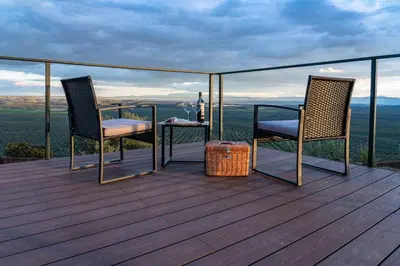 Paisaje cerca de este lodge