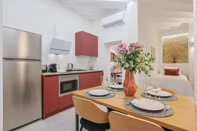 Una cocina o zona de cocina en Luxury petit loft