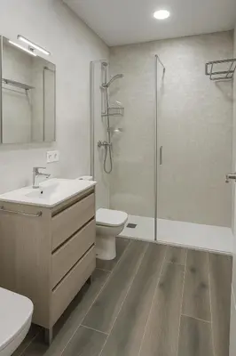 Un baño de Loft Zarco