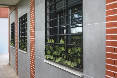 Jardín al aire libre en Entrepuentes Apartamento Junto a Centro Histórico