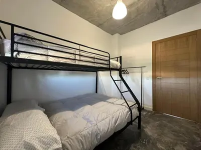Cama o camas de una habitación en Casa Rural Altos de María