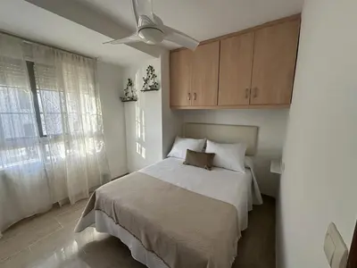 Cama o camas de una habitación en Encanto Cordobés
