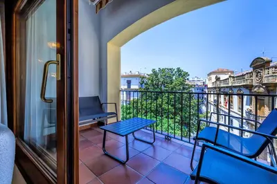 Un balcón o terraza de Apartamento en el Centro con Parking y Terraza