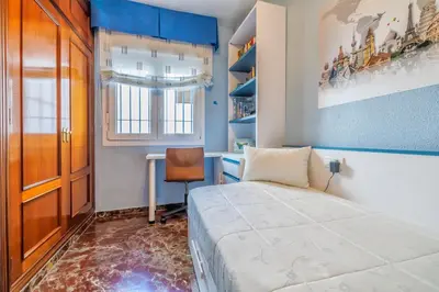 Cama o camas de una habitación en La Serena & Center & Parking