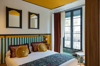 Cama o camas de una habitación en Edificio Lola 4