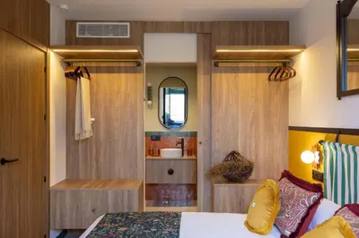 Cama o camas de una habitación en Edificio Lola 4