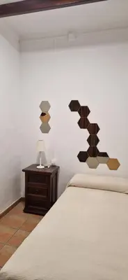 Cama o camas de una habitación en La casa de Martin